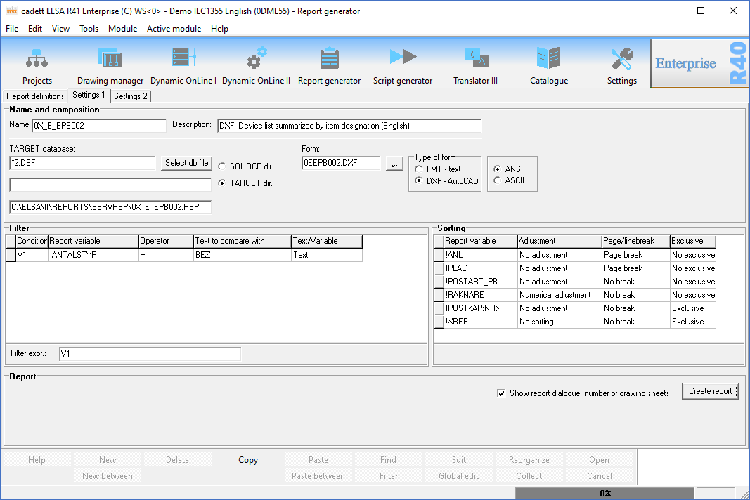 Figure 1225:  The Settings 1 tab