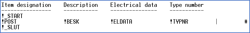 Figure 1392:  A simple end-less FMT form without semi-graphics but with a header