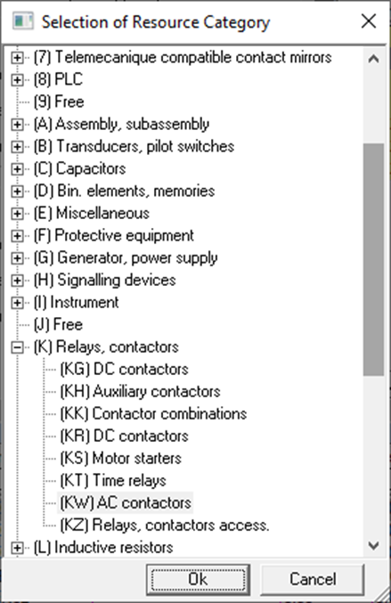 Figure 1558:  Selection of Resource Category