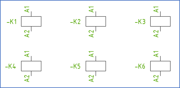 Figure 392:  "Row-wise numbering" activated