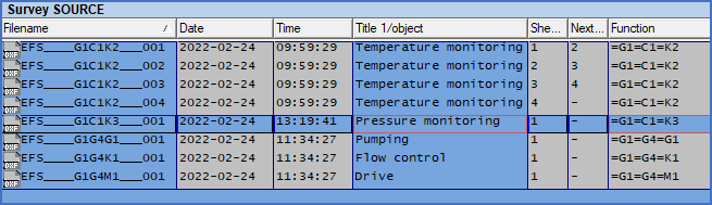 Figure 620:  The "Set texts to default values" / "Only data from project parameters" feature has been used to update the fields accordingly.