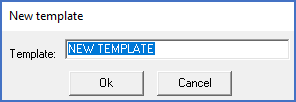 Figure 1579:  The "New template" dialogue box as it is displayed when the "New template" button is pressed