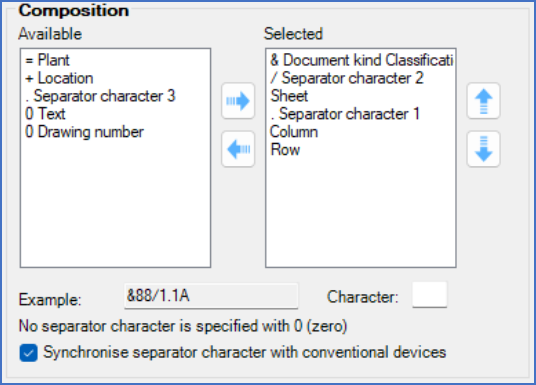 Figure 428:  The "Composition" section