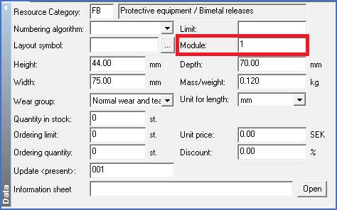 Figure 1255:  The "Module" as it is specified in the Catalogue