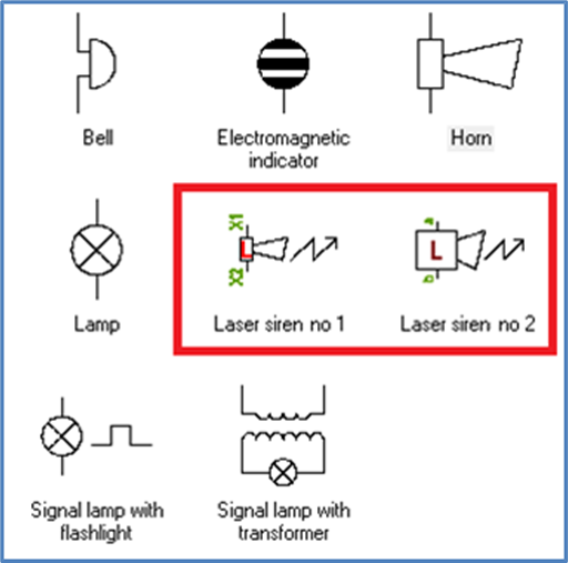 Figure 975: The second laser siren is also ready.