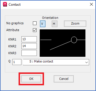 Figure 842: The "OK" button