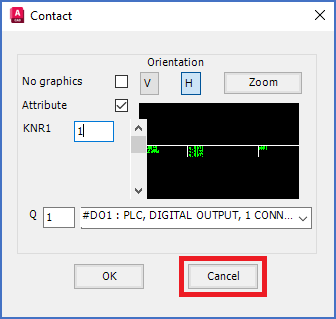 Figure 876: The "Cancel" button