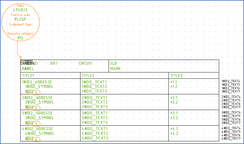 Figure 923: The standard PLC mirror has been opened for editing.