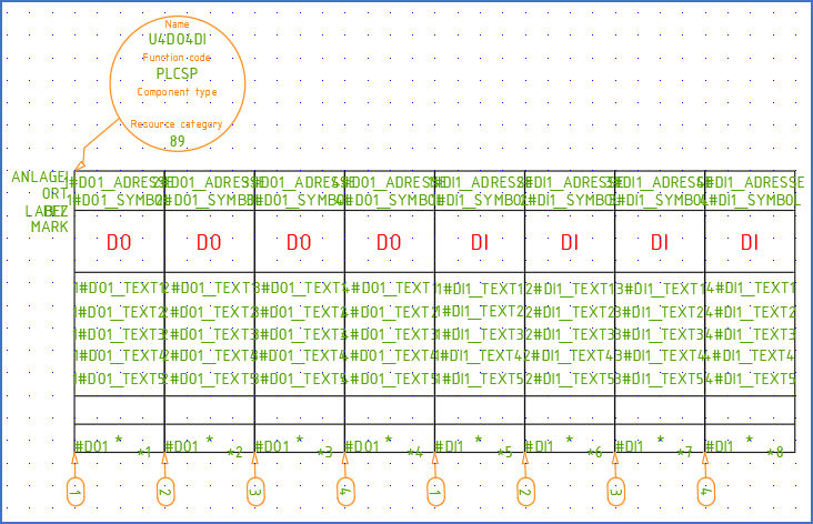 Figure 945: The function objects have been rotated, which makes it easier to see the details of the symbol.