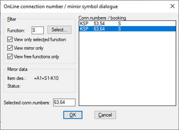 Figure 1688:  An alternative contact is selected.