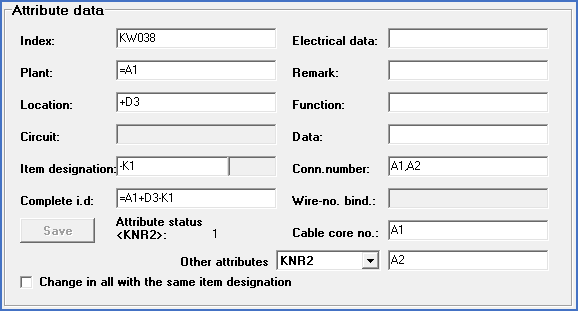 Figure 1251:  The "Attribute data" section