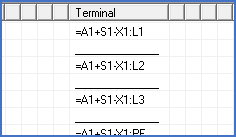 Figure 1300:  Item designations