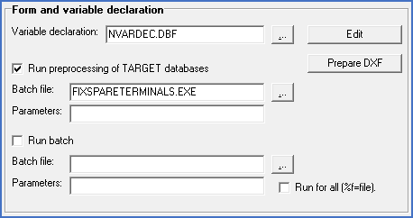 Figure 1462:  Pre-processing for spare terminals is active.