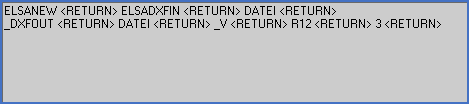 Figure 1501:  The main part of the same script sequence as it is displayed when the "Display command line end" feature is active. It is hardly an improvement, or do you think otherwise?