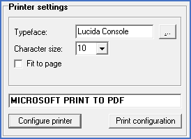 Figure 1364:  The Printer settings section