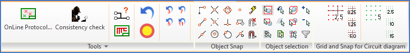 Figure 762:  The "Drawing aids" tab with a total of 4 panels