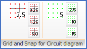 Figure 778:  "Grid and Snap for Circuit diagram"