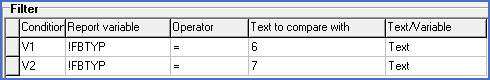 Figure 1426:  !FBTYP=6 is true for the first used cable core of each cable. !FBTYP=7 is true for all other used cable cores. 