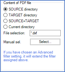 Figure 964:  The "Content of PDF file" section