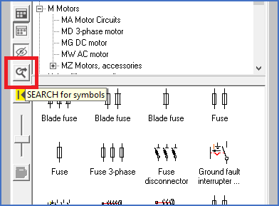 Figure 1168:  The "SEARCH" button