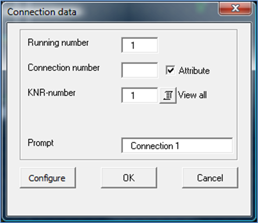 Figure 967: Dialogue box for connection points