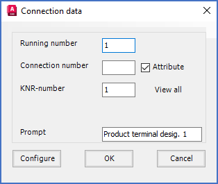 Figure 802: The "Connection data" dialogue box