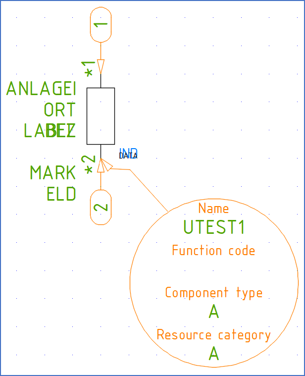 Figure 861: The Symbol object has been rotated for better visability.