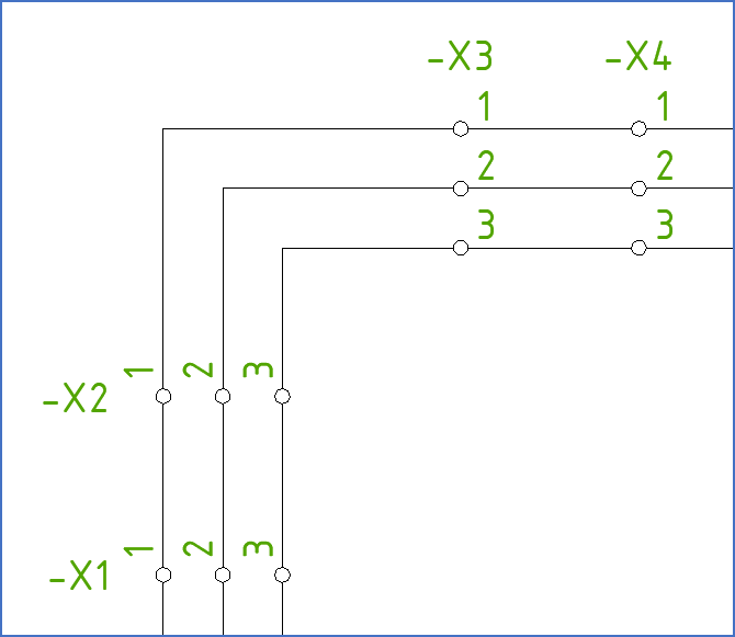 Figure 1284:  In a mixed way of drawing, like in this example, inheritance cannot be used.