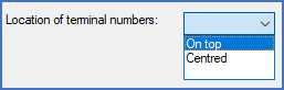 Figure 1262:   You can select one of two available options using a drop-down list.