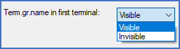 Figure 1264:   Two options are available. You select which one using a drop-down list.