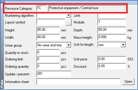 Figure 1622:   The "Resource Category" field and the associated description