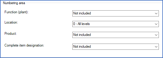 Figure 1837: The "Numbering area" section