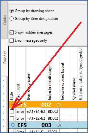 Figure 1289:  The "Hide" check-box