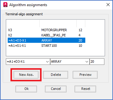 Figure 1347:  The "New Assignment" button