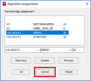 Figure 1354:  The "Cancel" button