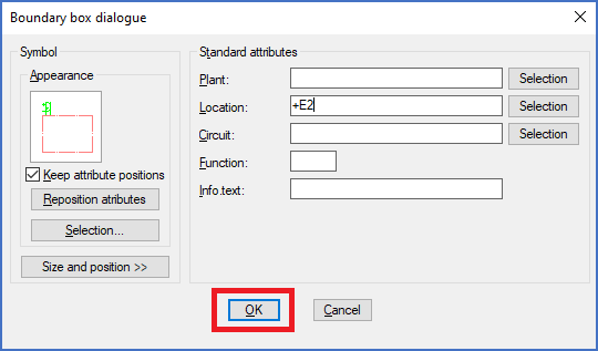 Figure 857:  The "OK" button