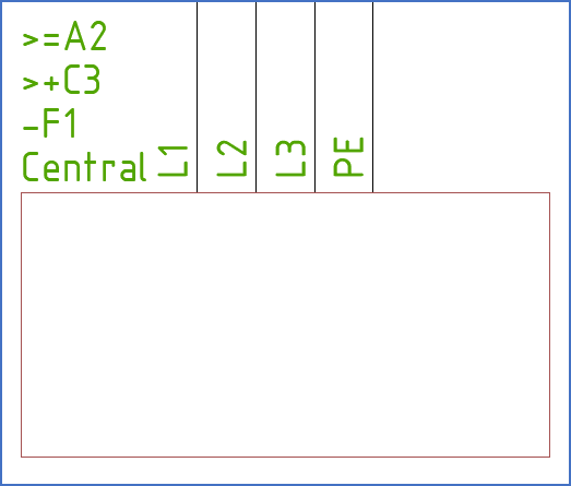 Figure 868:  A “Generic Symbol” in a final documentation (with a PLOT layer setting)