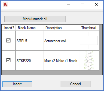 Figure 882:  Symbol selection dialogue