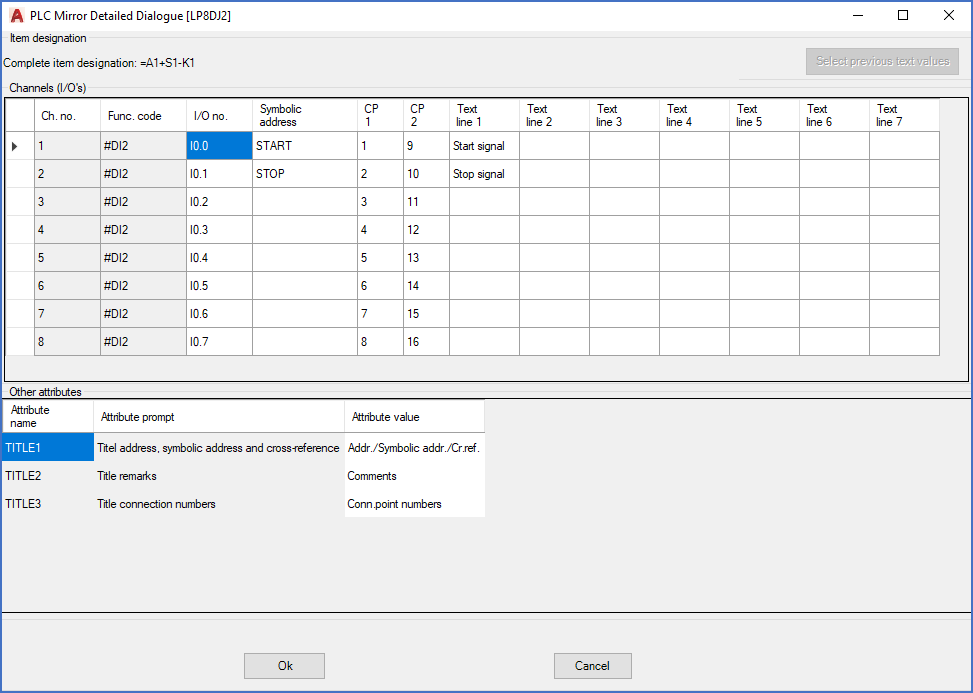 Figure 972: &nbsp;This very effective dialogue box offers extensive and practical functionality for PLC mirror editing &nbsp;