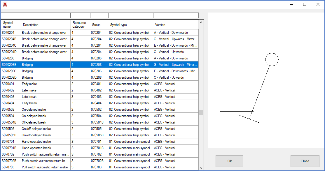 Figure 1079: The Group select dialogue Figure 1079: The Group select dialogue