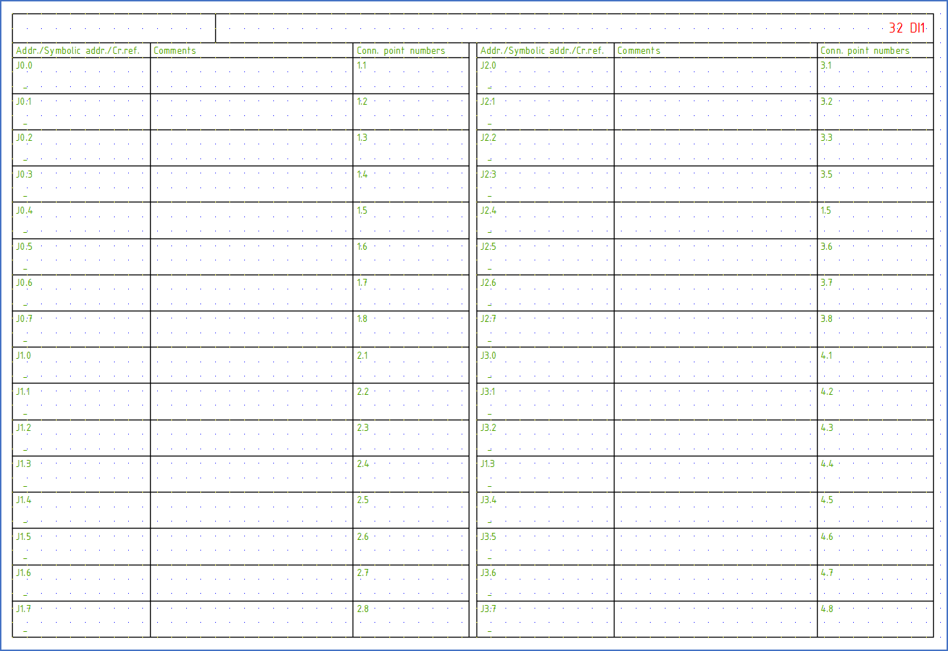 Figure 1103: &nbsp; For a PLC mirror like this one, where the I/O's are arranged in two columns, each sorted by row, the radio buttons will make a difference.