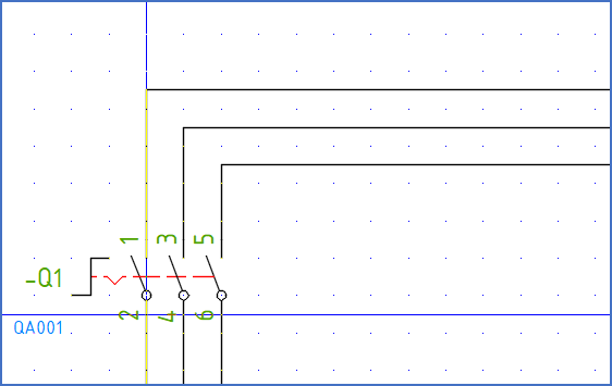 Figure 1293: &nbsp; The base point can be selected arbitrary, but placing it on the insertion point of the symbol as shown here may simplify things.