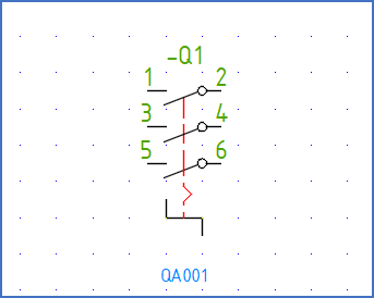 Figure 1055: A typical cadett ELSA symbol