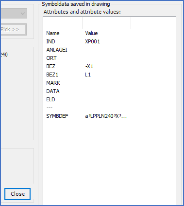 Figure 803: The "More..." button gives access to additional information about the selected symbol. Figure 803: The "More..." button gives access to additional information about the selected symbol.