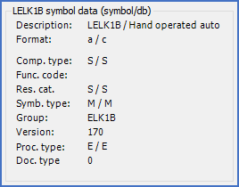 Figure 801: The "Symbol data (symbol/db)" section Figure 801: The "Symbol data (symbol/db)" section