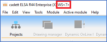 Figure 2316: &nbsp;The workstation code is not zero (in this case "7"), which means that this is a network installation.