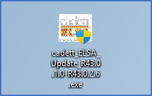 Figure 2317: Here, the installation file has been placed on the desktop, but you can place it anywhere you like on your computer. Figure 2317: Here, the installation file has been placed on the desktop, but you can place it anywhere you like on your computer.