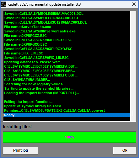 Figure 2345: &nbsp;The installation is ready.