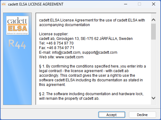 Figure 2348: &nbsp;The License Agreement is displayed for your confirmation.
