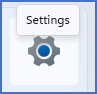 Figure 2395: &nbsp;"Settings" shortcut
